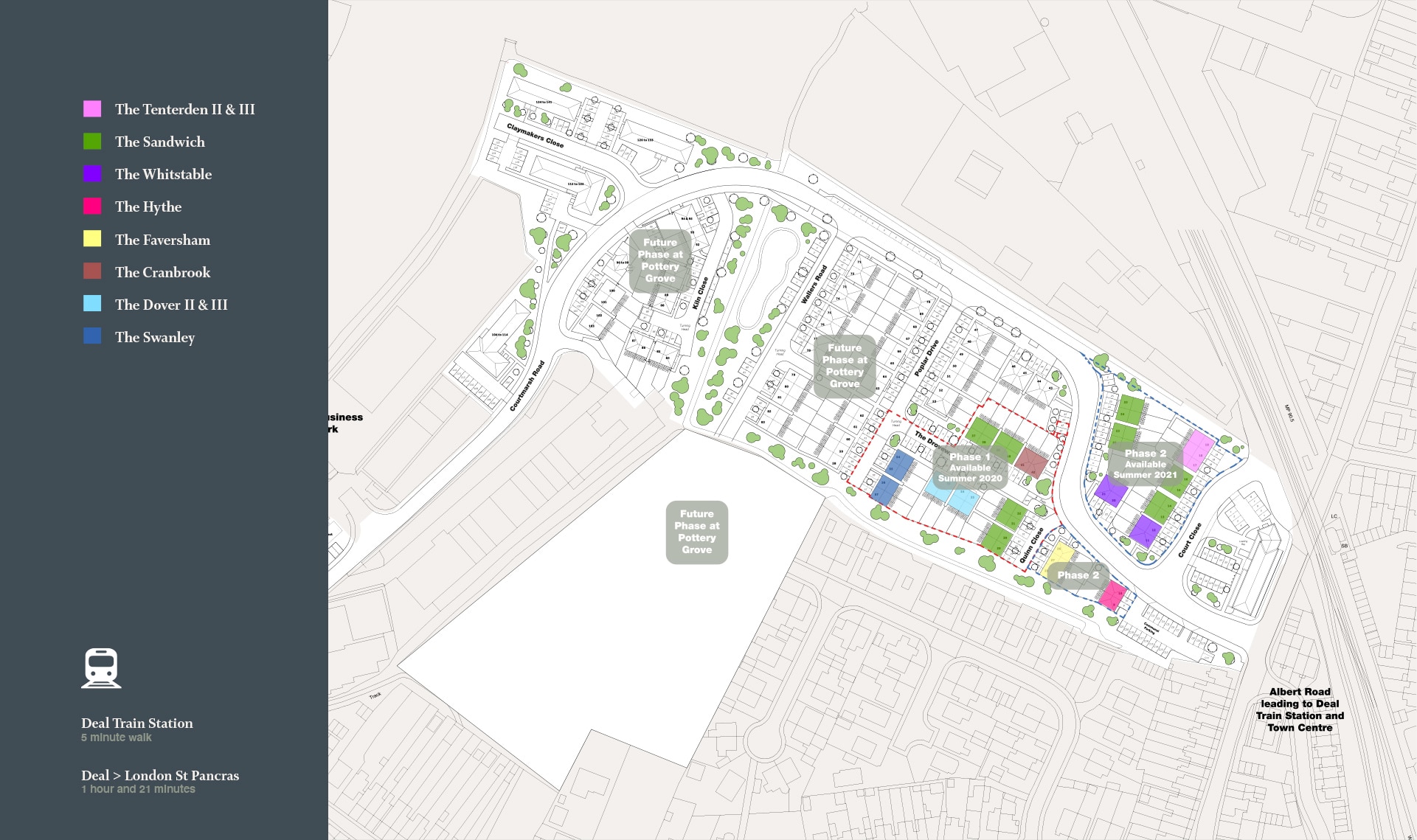 Pottery Grove Siteplan