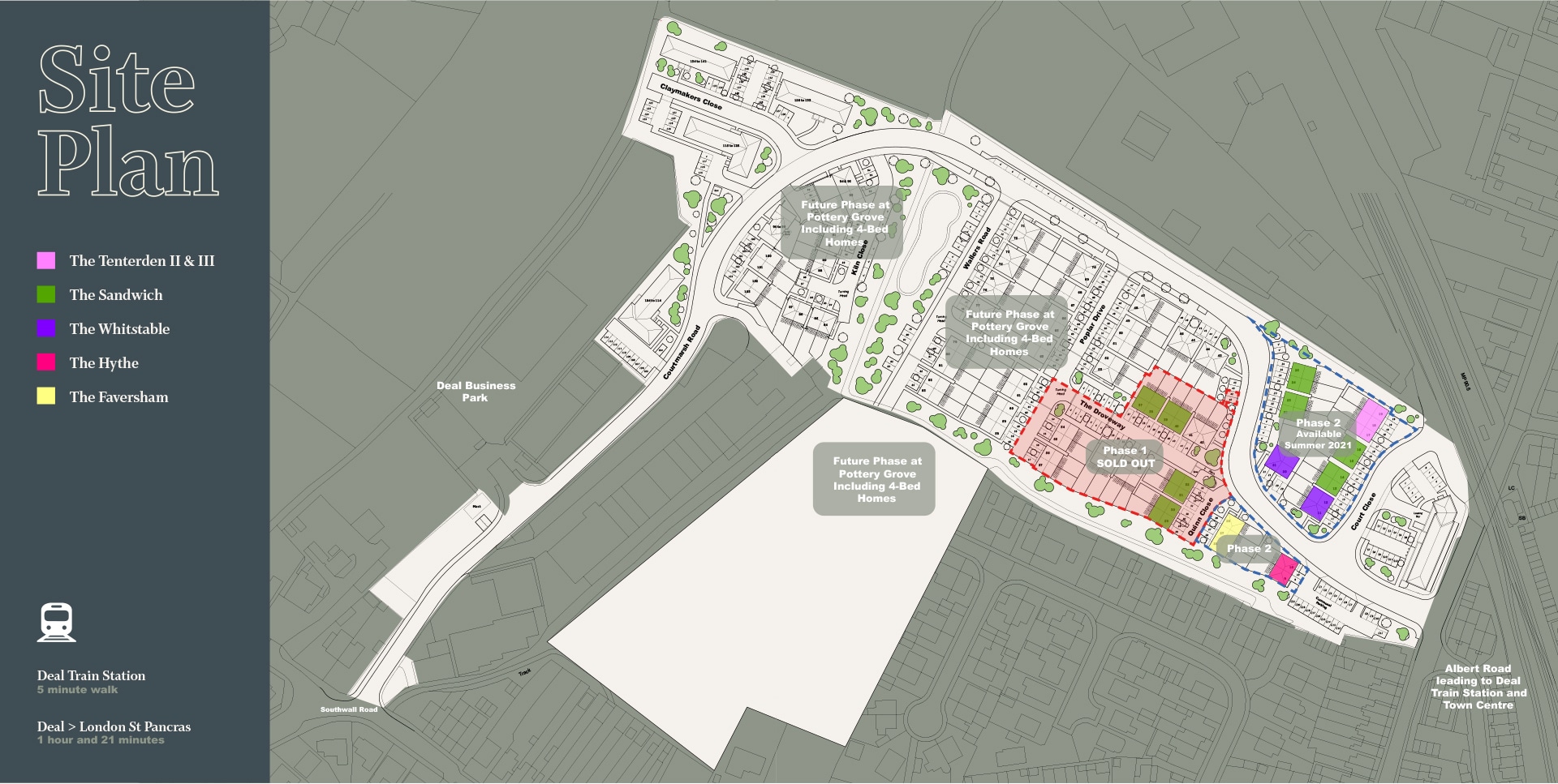 Pottery Grove Map