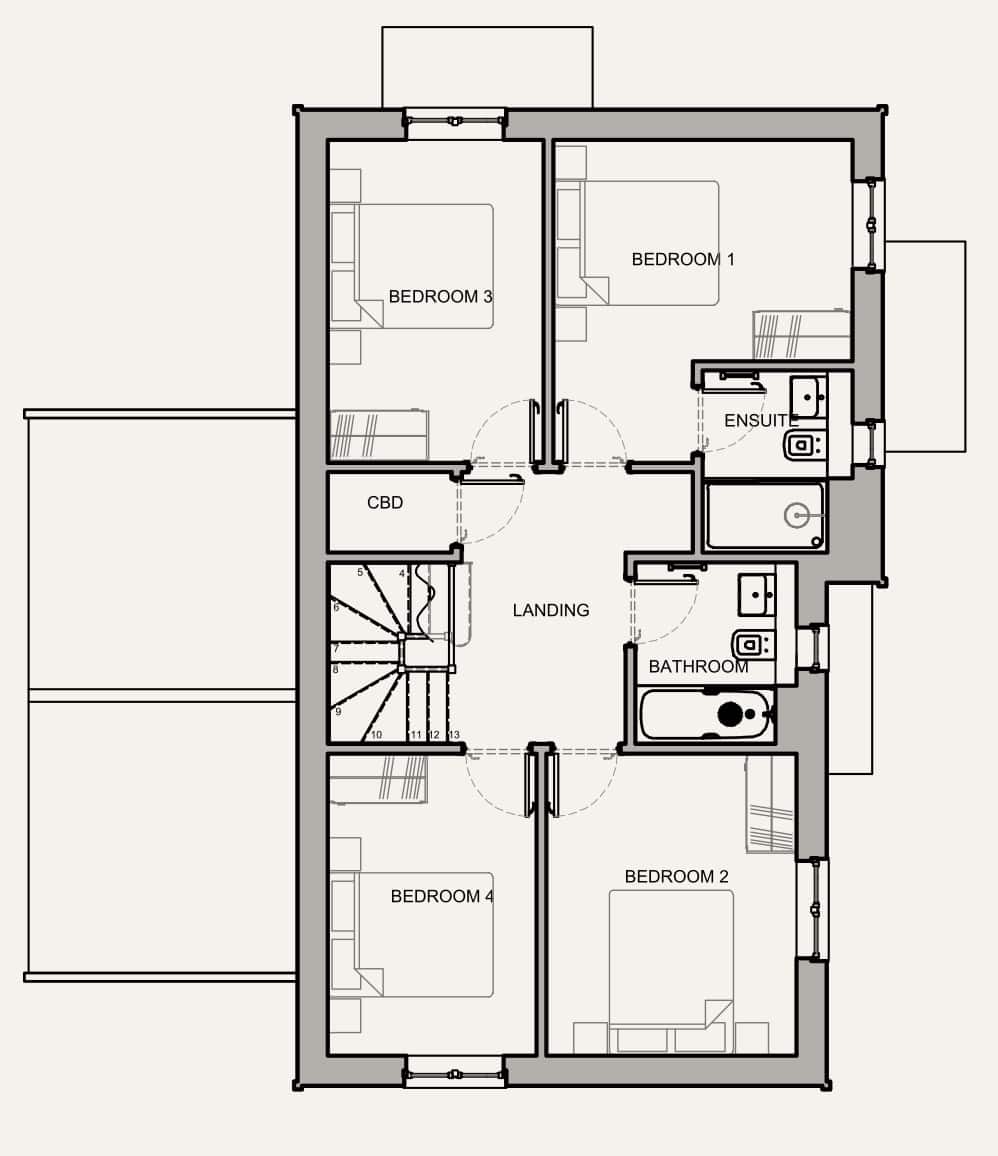 The Appledore First Floor