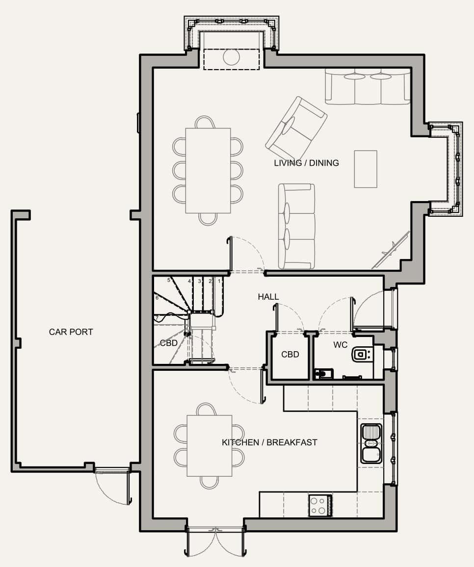 The Appledore Ground Floor