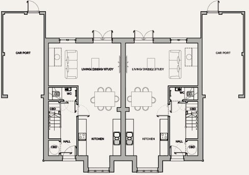 The Elmsted - Semi Detached ground floor